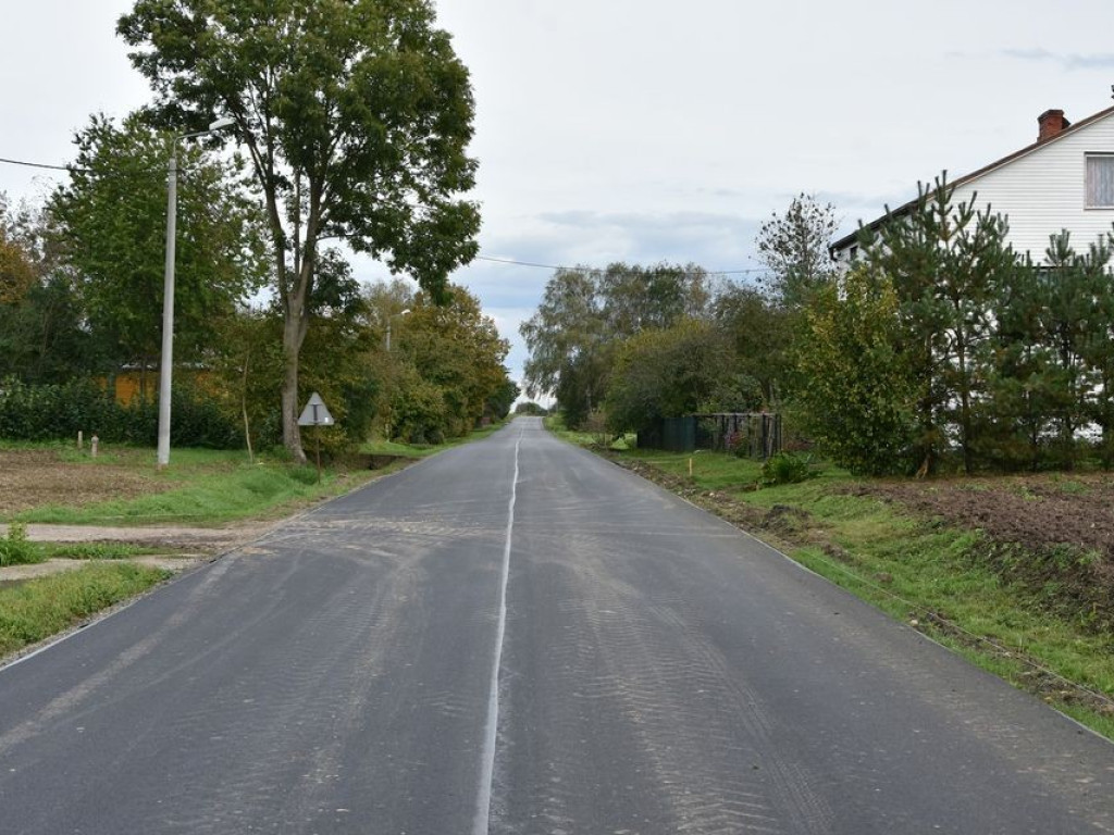 Trwa remont drogi Teratyn - Stefankowice