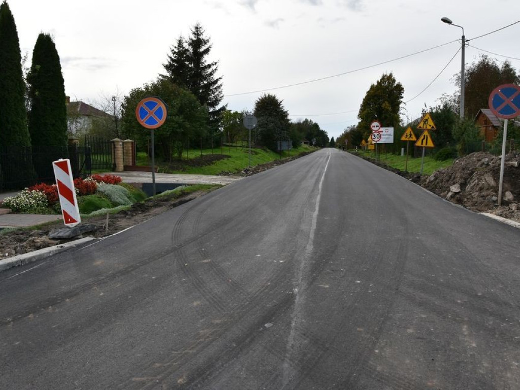 Trwa remont drogi Teratyn - Stefankowice
