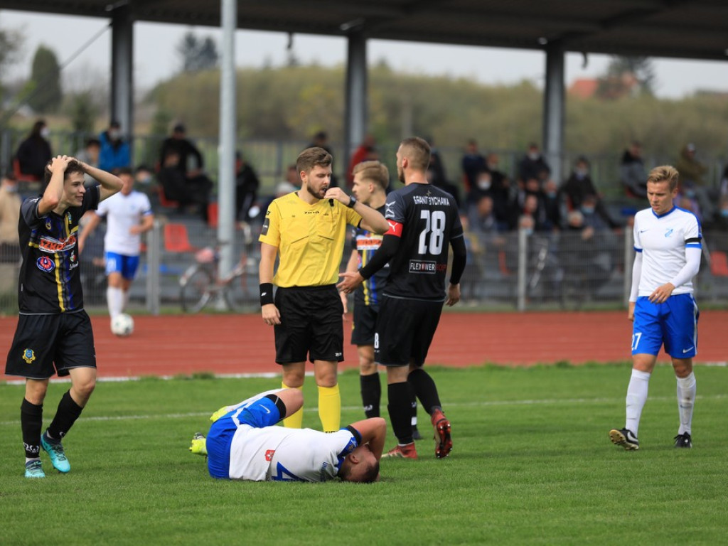 Unia Hrubieszów - Granit Bychawa 0:0 - ZDJĘCIA, WIDEO