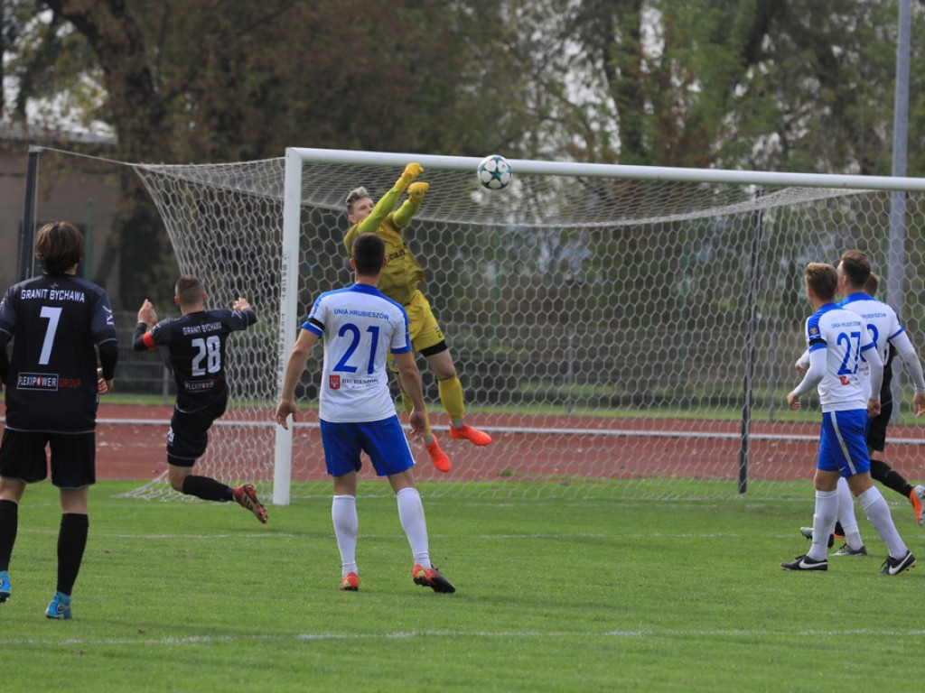 Unia Hrubieszów - Granit Bychawa 0:0 - ZDJĘCIA, WIDEO