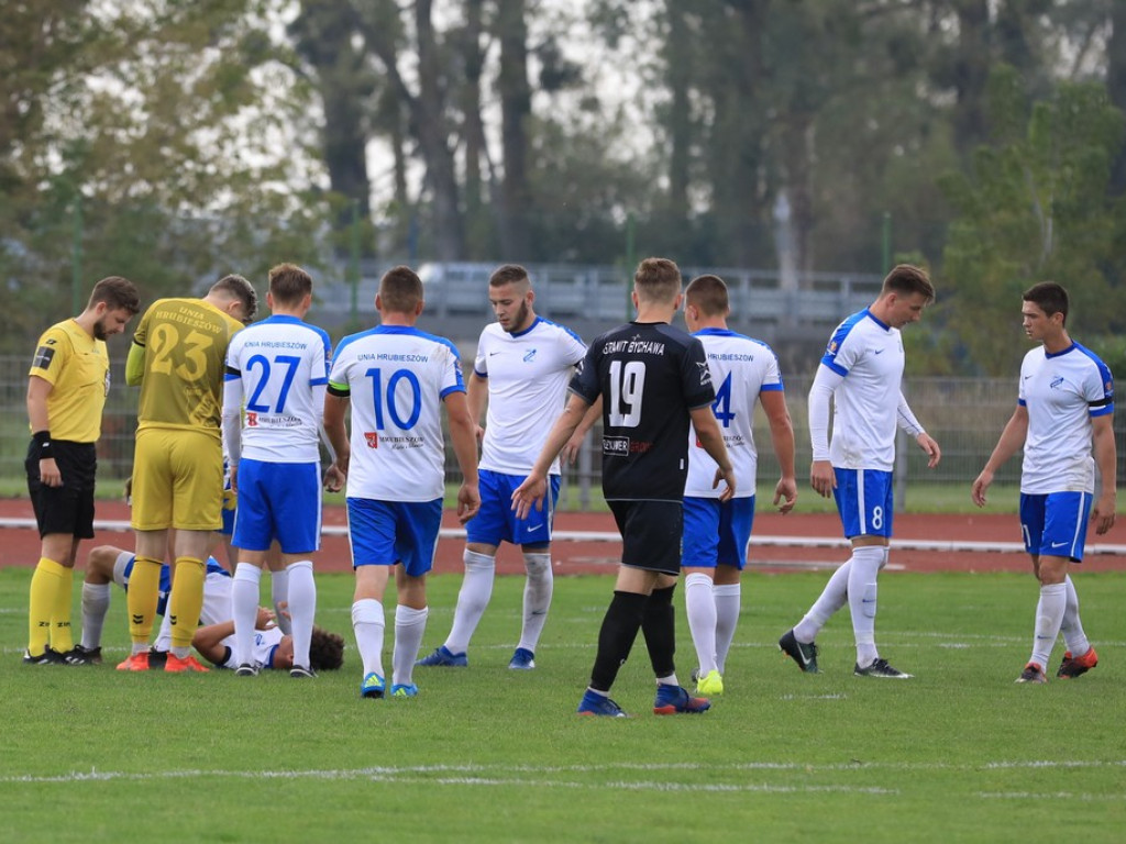Unia Hrubieszów - Granit Bychawa 0:0 - ZDJĘCIA, WIDEO