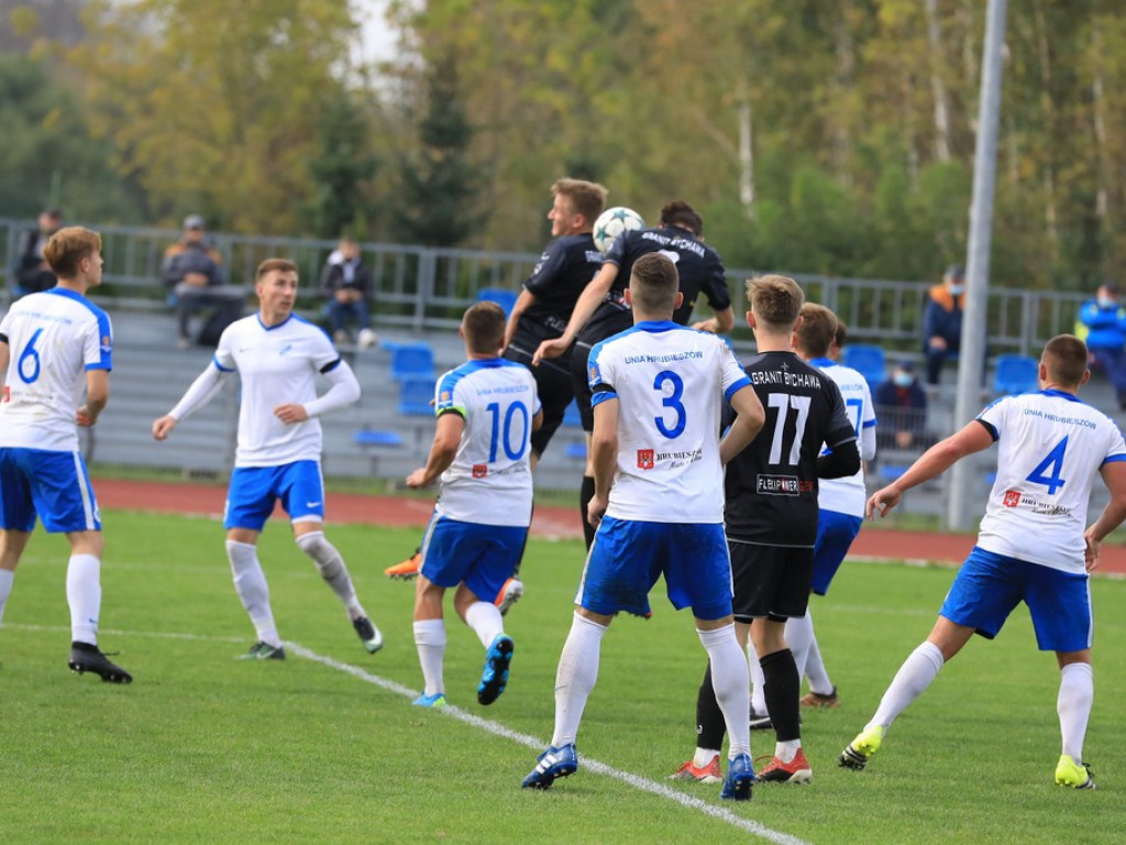 Unia Hrubieszów - Granit Bychawa 0:0 - ZDJĘCIA, WIDEO