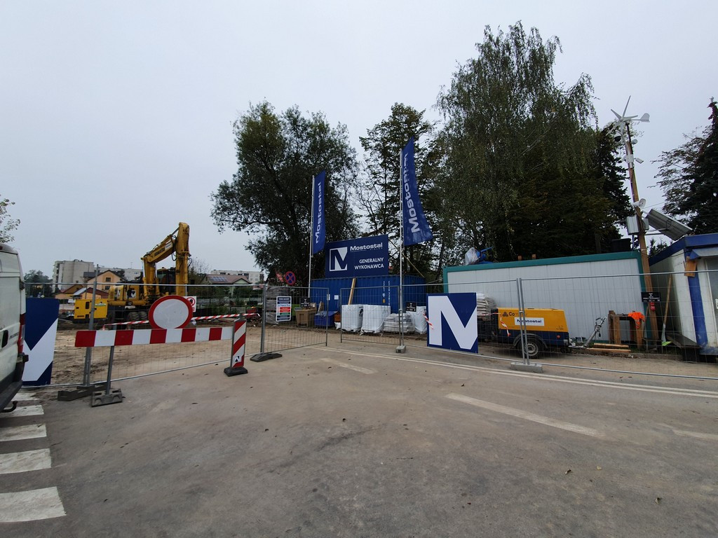 Hrubieszów: Trwają prace budowlane przy moście na Ludnej - ZDJĘCIA