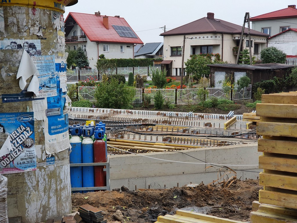 Hrubieszów: Trwają prace budowlane przy moście na Ludnej - ZDJĘCIA