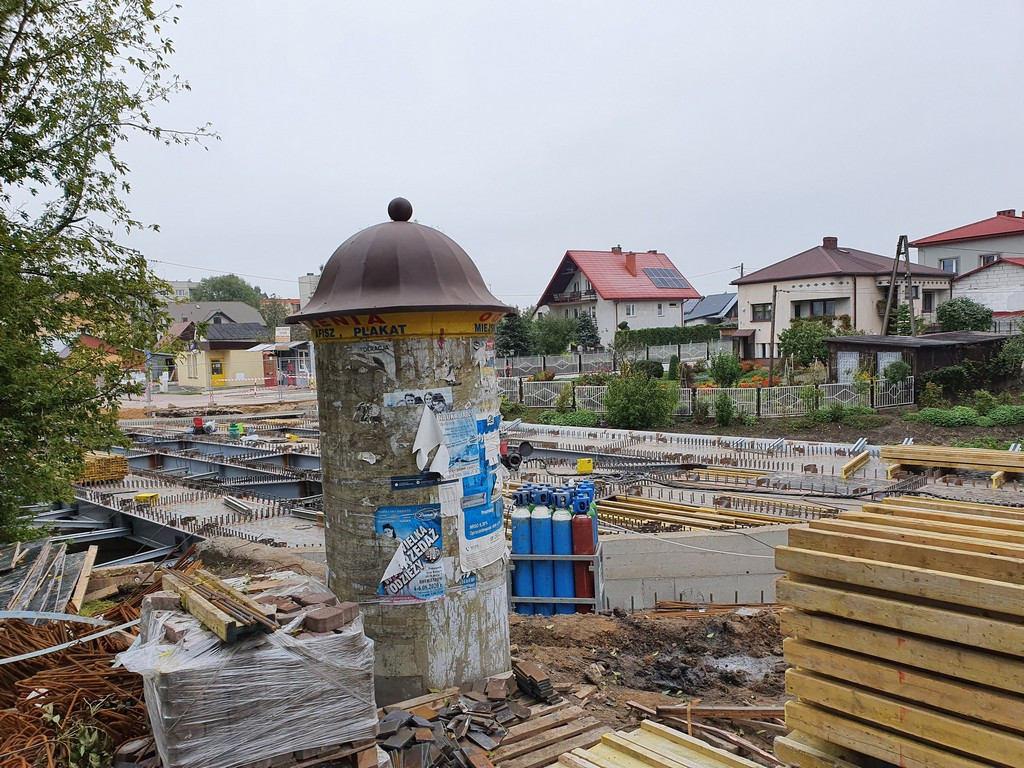 Hrubieszów: Trwają prace budowlane przy moście na Ludnej - ZDJĘCIA