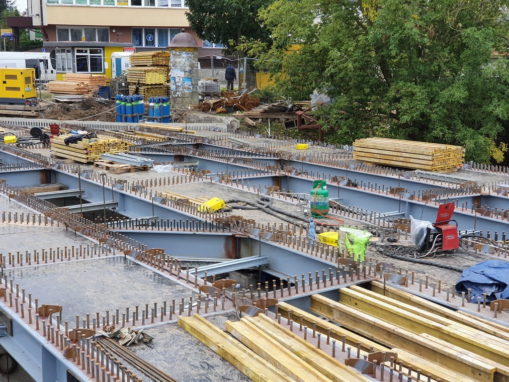 Hrubieszów: Trwają prace budowlane przy moście na Ludnej - ZDJĘCIA