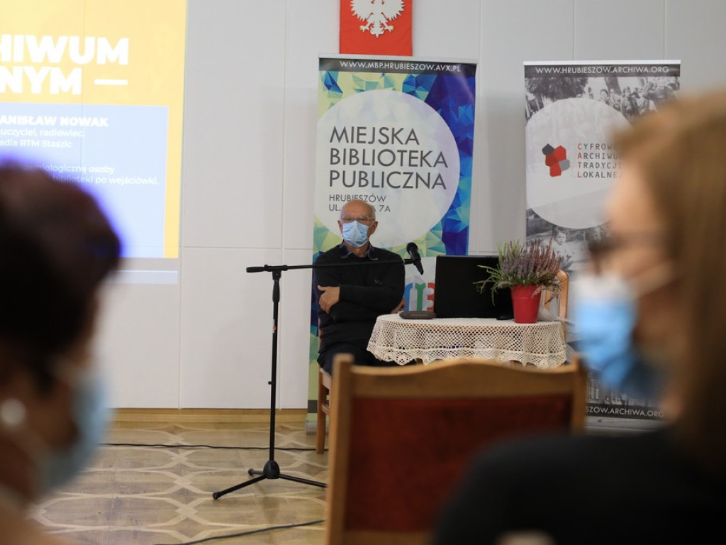 Hrubieszów: Małe ojczyzny - spotkanie ze Stanisławem Nowakiem - ZDJĘCIA