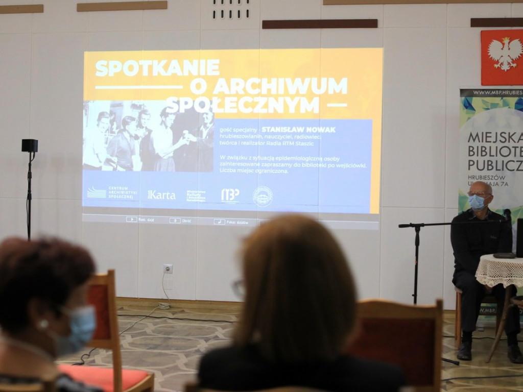 Hrubieszów: Małe ojczyzny - spotkanie ze Stanisławem Nowakiem - ZDJĘCIA