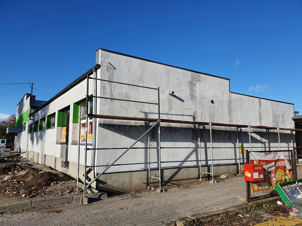 Hrubieszów: Nowy market przy Dwernickiego - ZDJĘCIA