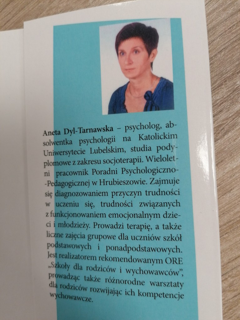 Nowa publikacja wydawnicza przy współpracy z Poradnią Psychologiczno-Pedagogiczną w Hrubieszowie