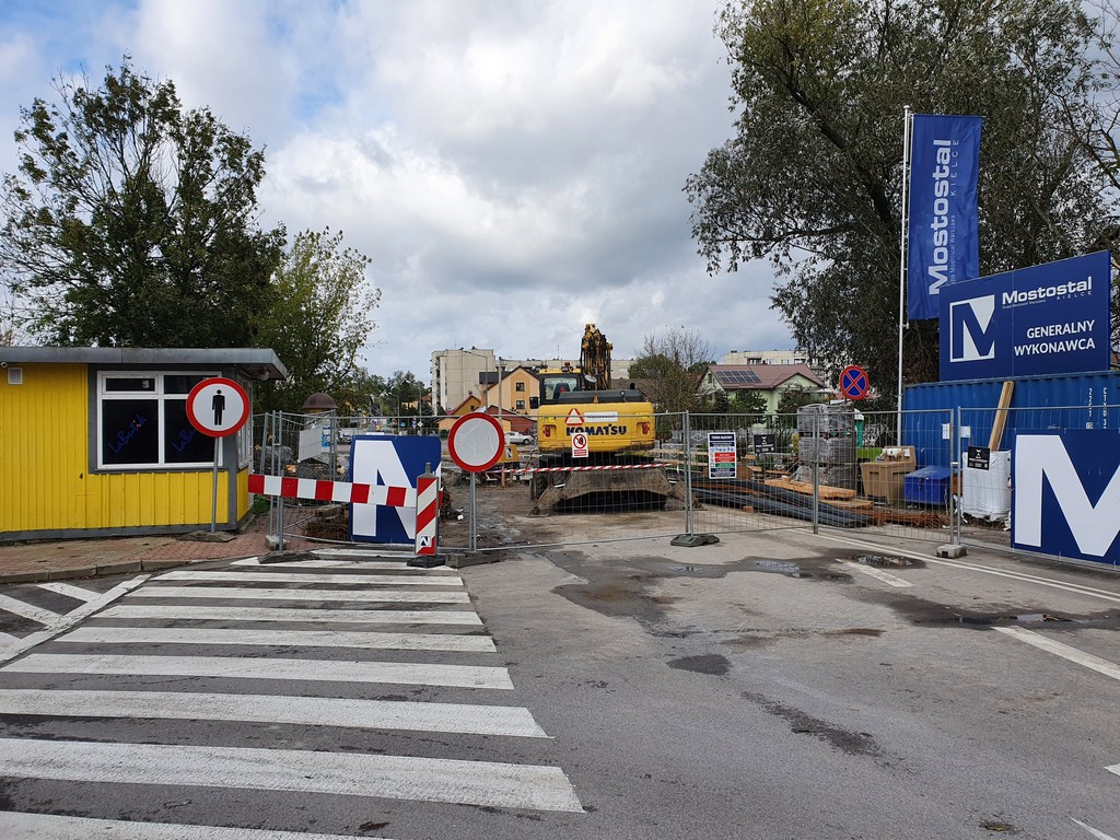 Hrubieszów: Postęp prac przy moście na Ludnej - ZDJĘCIA