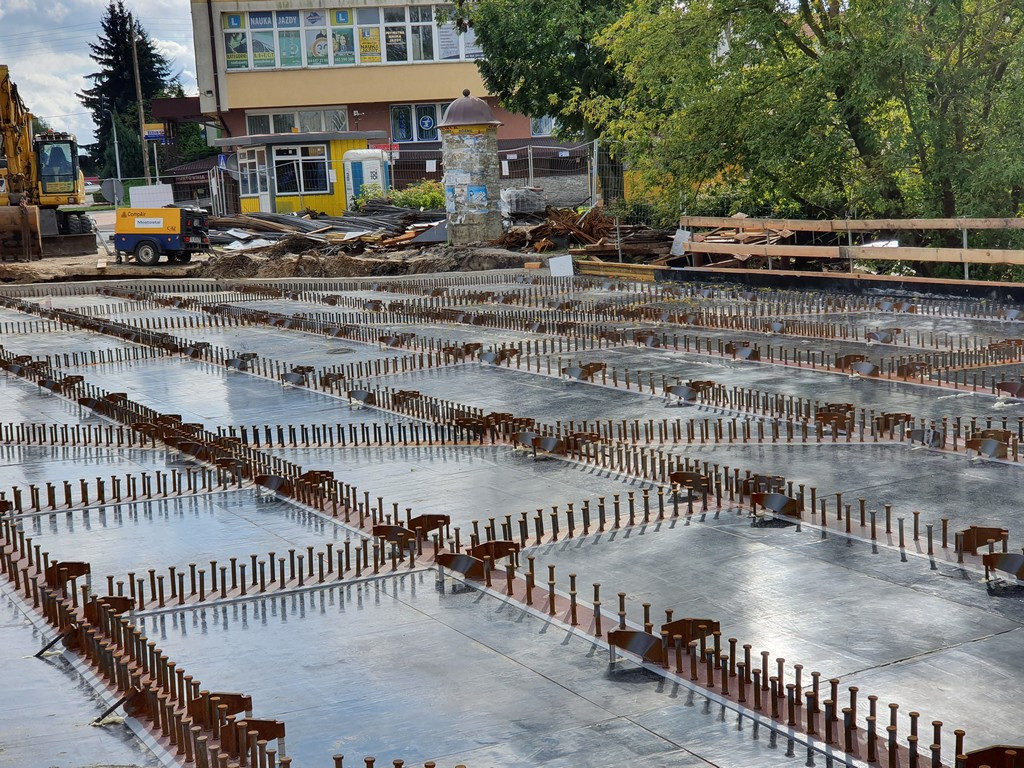 Hrubieszów: Postęp prac przy moście na Ludnej - ZDJĘCIA