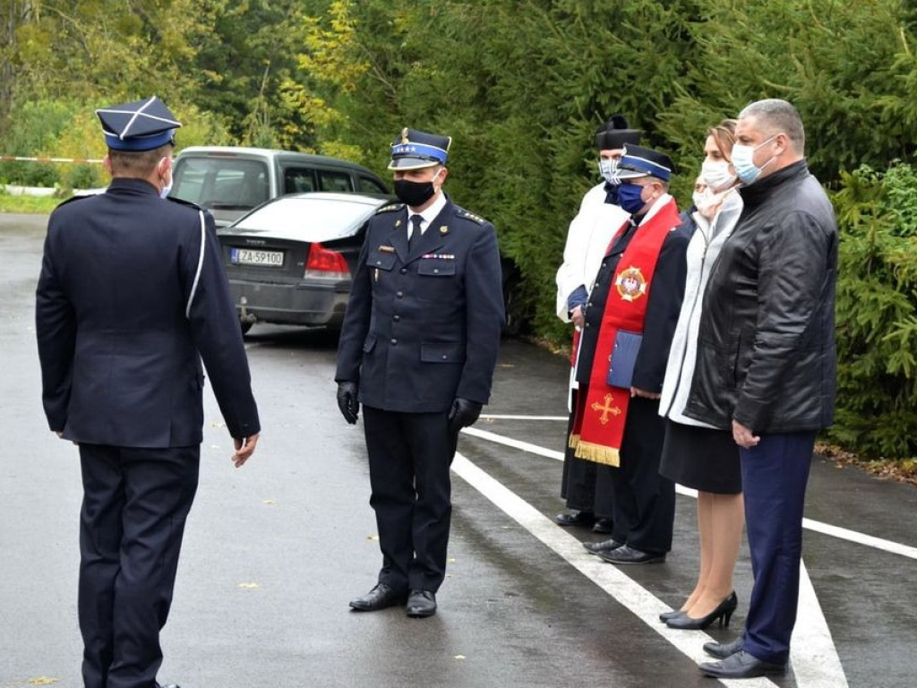 Nowy wóz strażacki dla OSP w Uchaniach