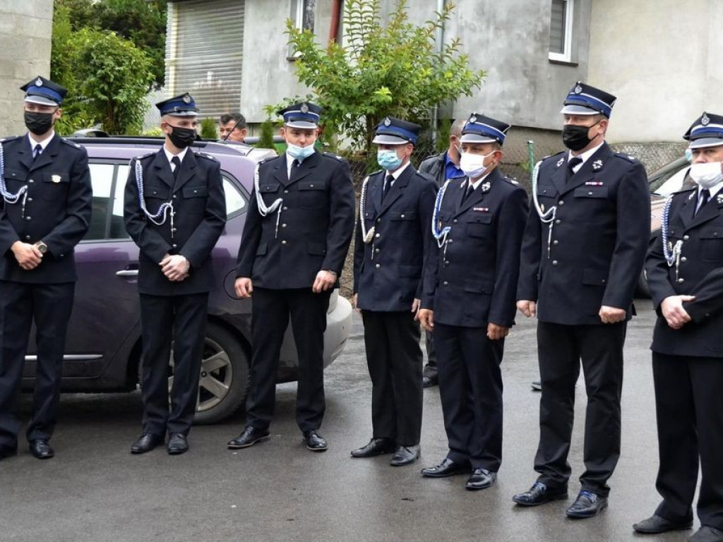 Nowy wóz strażacki dla OSP w Uchaniach
