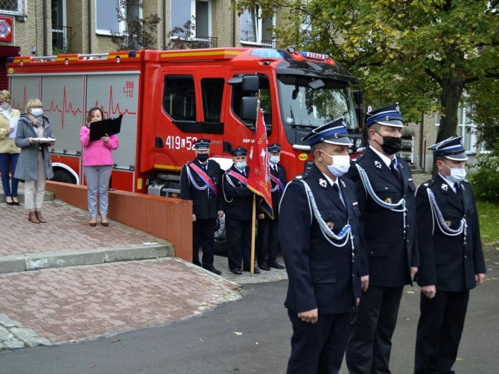 Nowy wóz strażacki dla OSP w Uchaniach