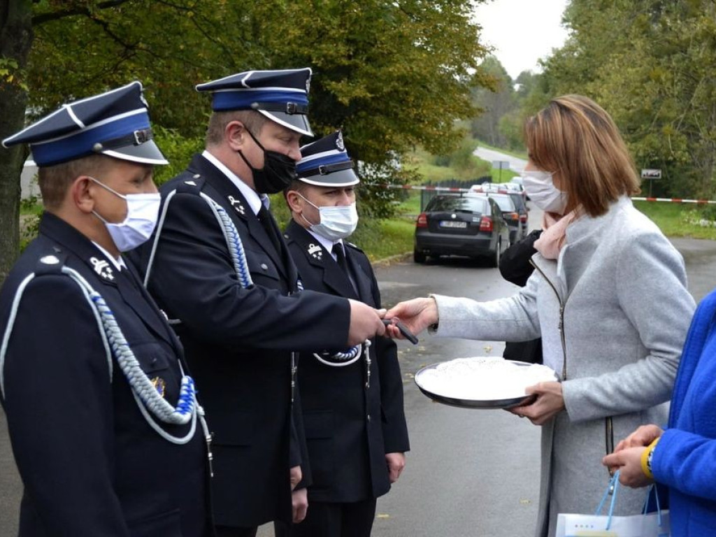 Nowy wóz strażacki dla OSP w Uchaniach