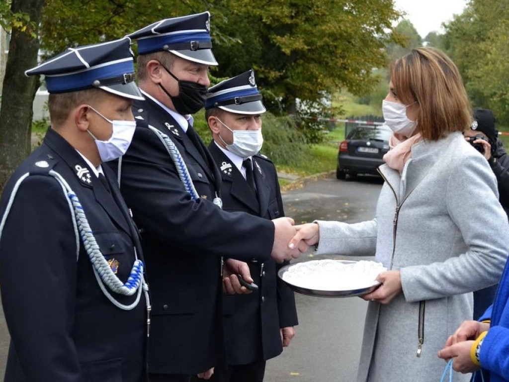 Nowy wóz strażacki dla OSP w Uchaniach