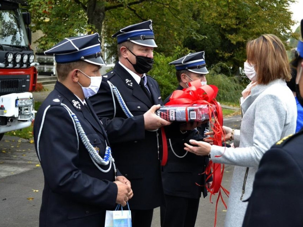 Nowy wóz strażacki dla OSP w Uchaniach