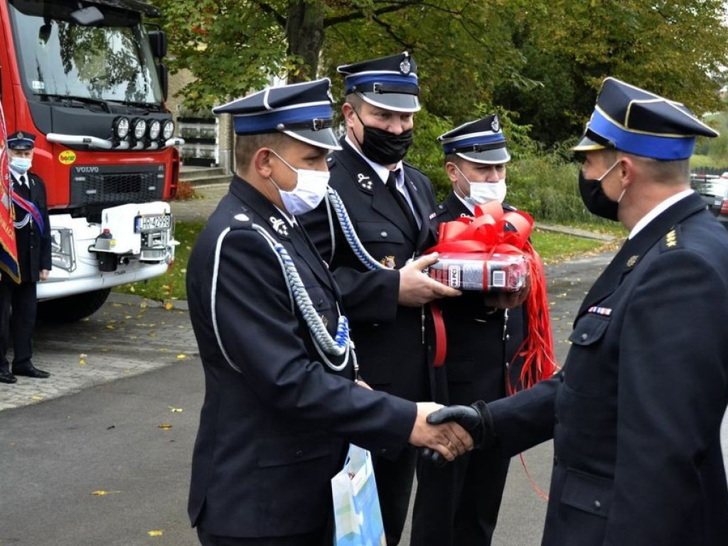 Nowy wóz strażacki dla OSP w Uchaniach