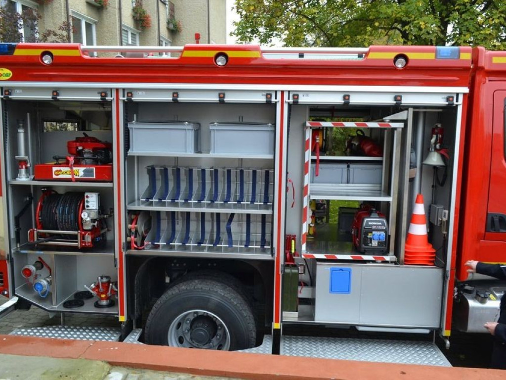 Nowy wóz strażacki dla OSP w Uchaniach