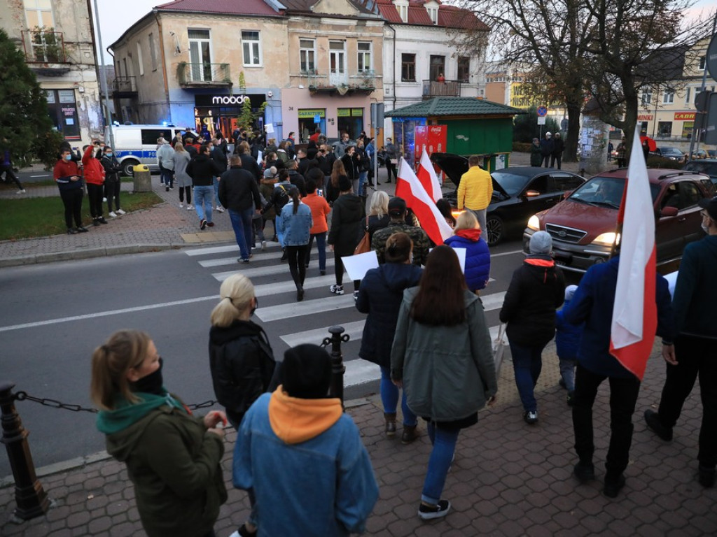 Hrubieszowski protest - ZDJĘCIA, WIDEO