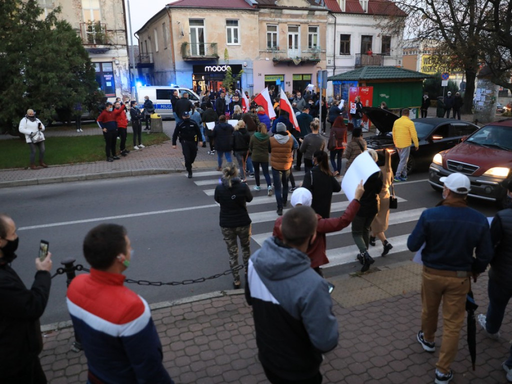 Hrubieszowski protest - ZDJĘCIA, WIDEO