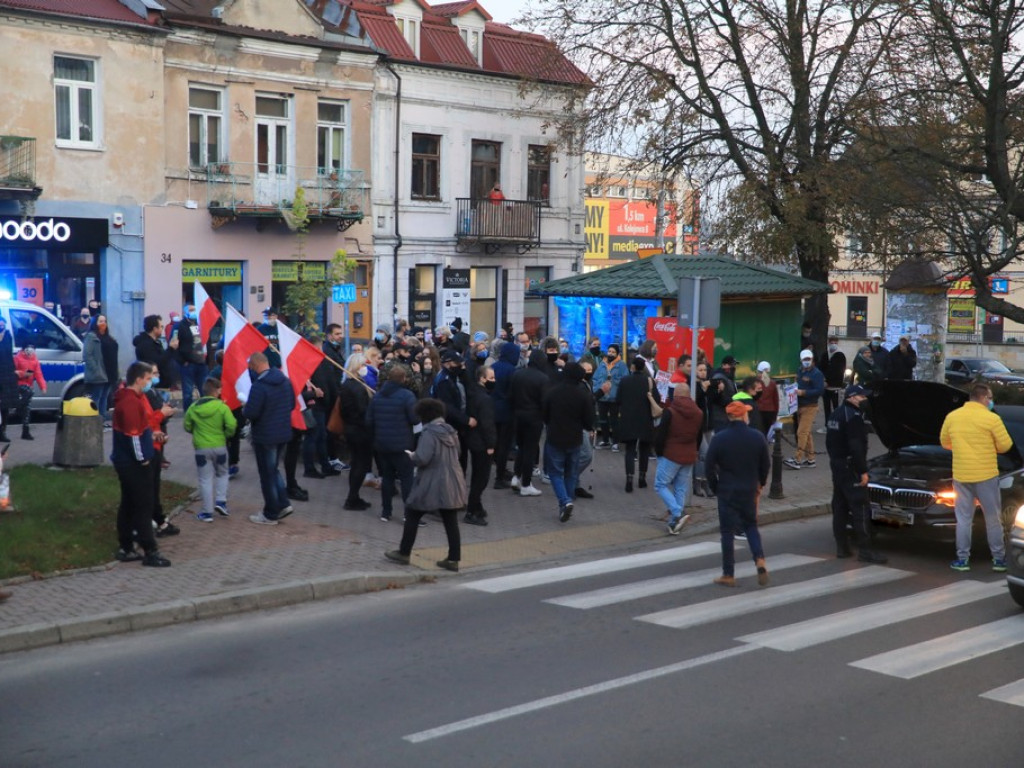 Hrubieszowski protest - ZDJĘCIA, WIDEO