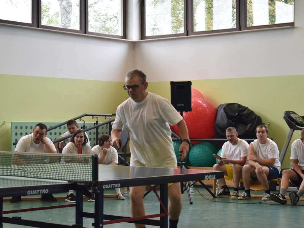 IV Turniej Tenisa Stołowego Osób z Niepełnosprawnością Intelektualną w Alojzowie