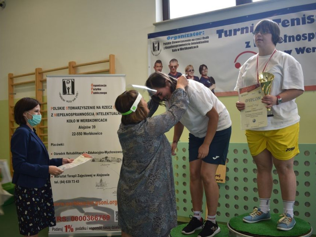 IV Turniej Tenisa Stołowego Osób z Niepełnosprawnością Intelektualną w Alojzowie