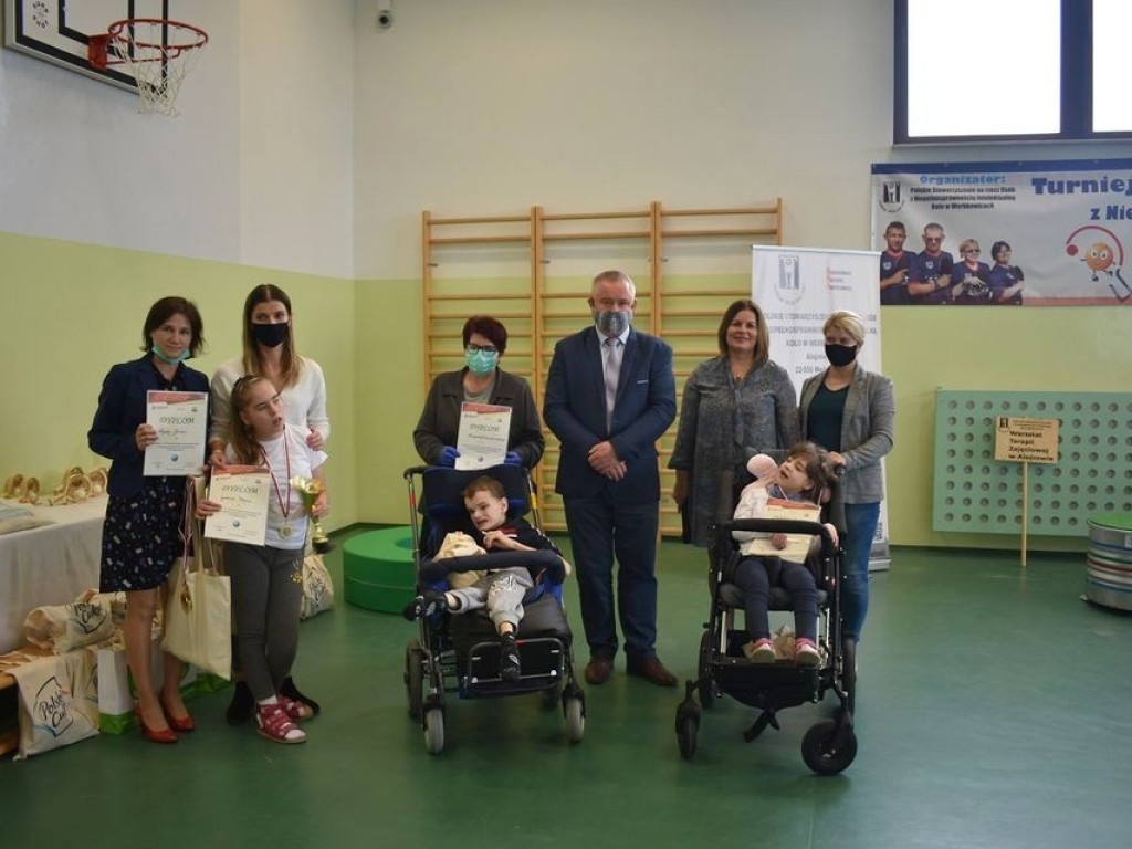 IV Turniej Tenisa Stołowego Osób z Niepełnosprawnością Intelektualną w Alojzowie
