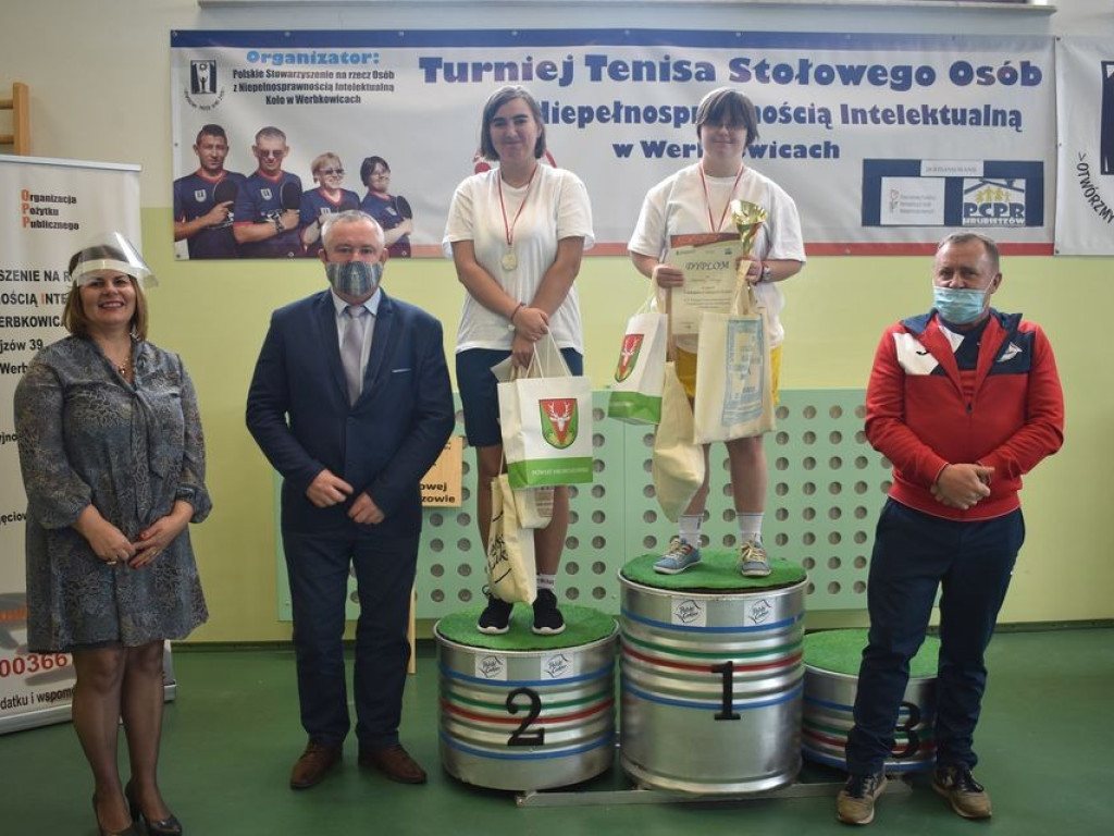 IV Turniej Tenisa Stołowego Osób z Niepełnosprawnością Intelektualną w Alojzowie