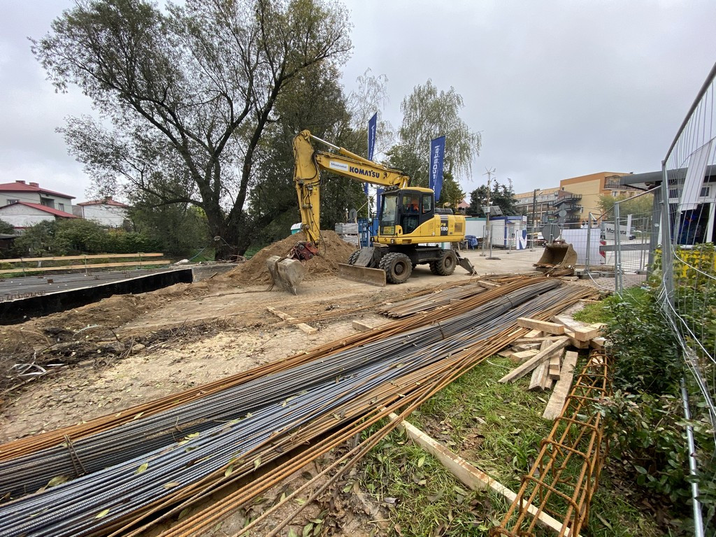 Hrubieszów: Postęp robót przy remoncie mostu na Ludnej - ZDJĘCIA