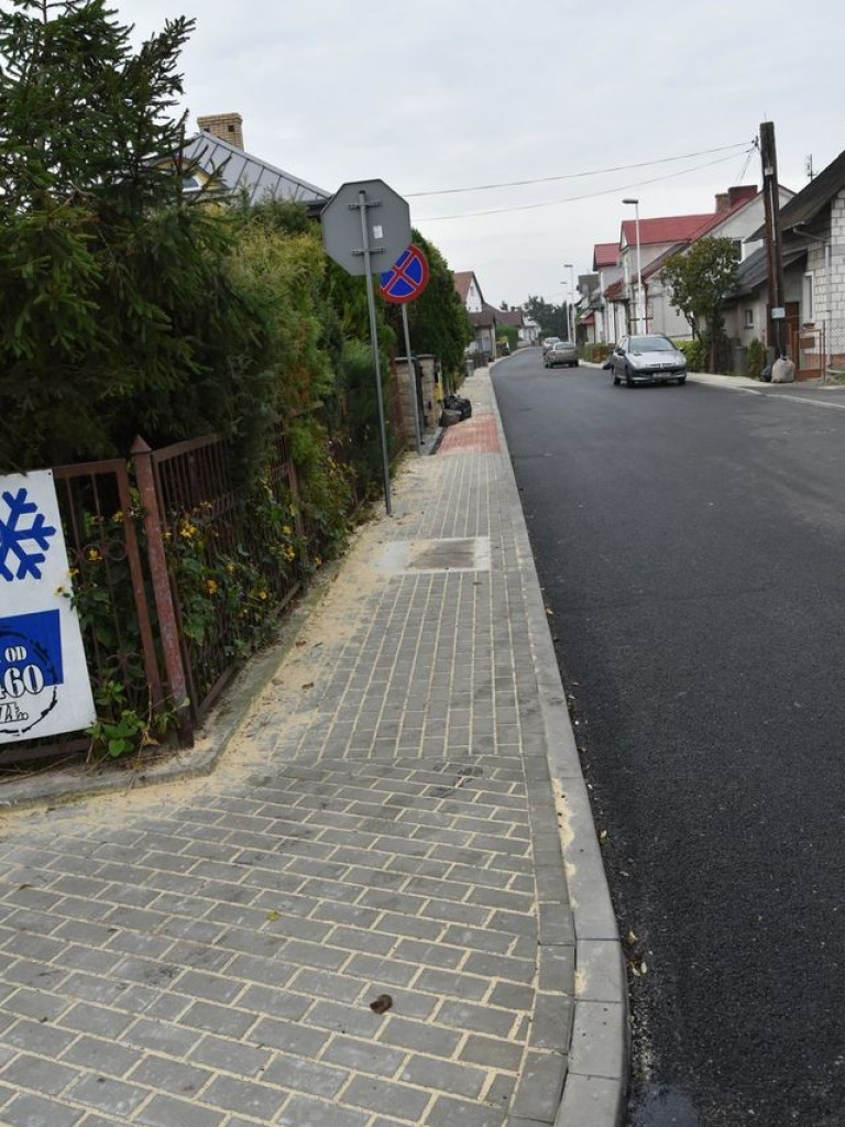Hrubieszów: Przebudowa ulic Podzamcze i Wspólnej zakończona - ZDJĘCIA