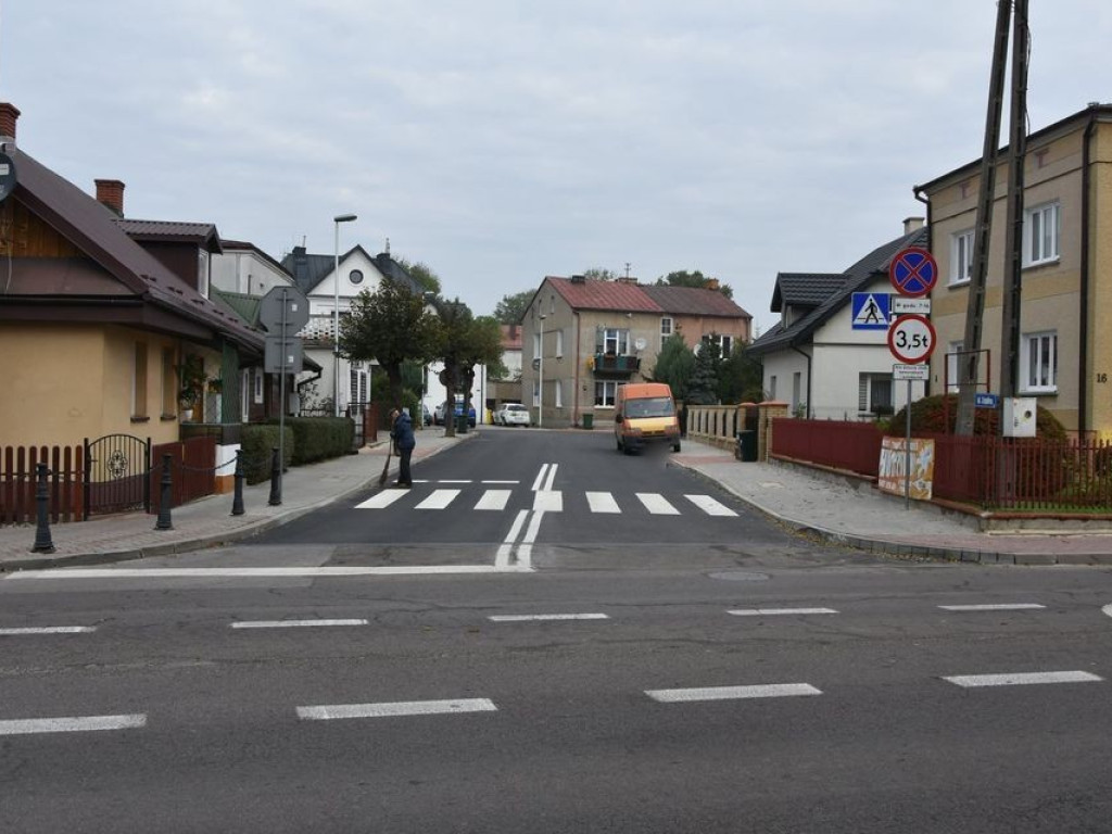 Hrubieszów: Przebudowa ulic Podzamcze i Wspólnej zakończona - ZDJĘCIA