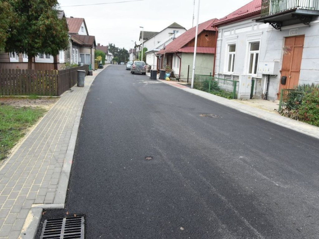 Hrubieszów: Przebudowa ulic Podzamcze i Wspólnej zakończona - ZDJĘCIA