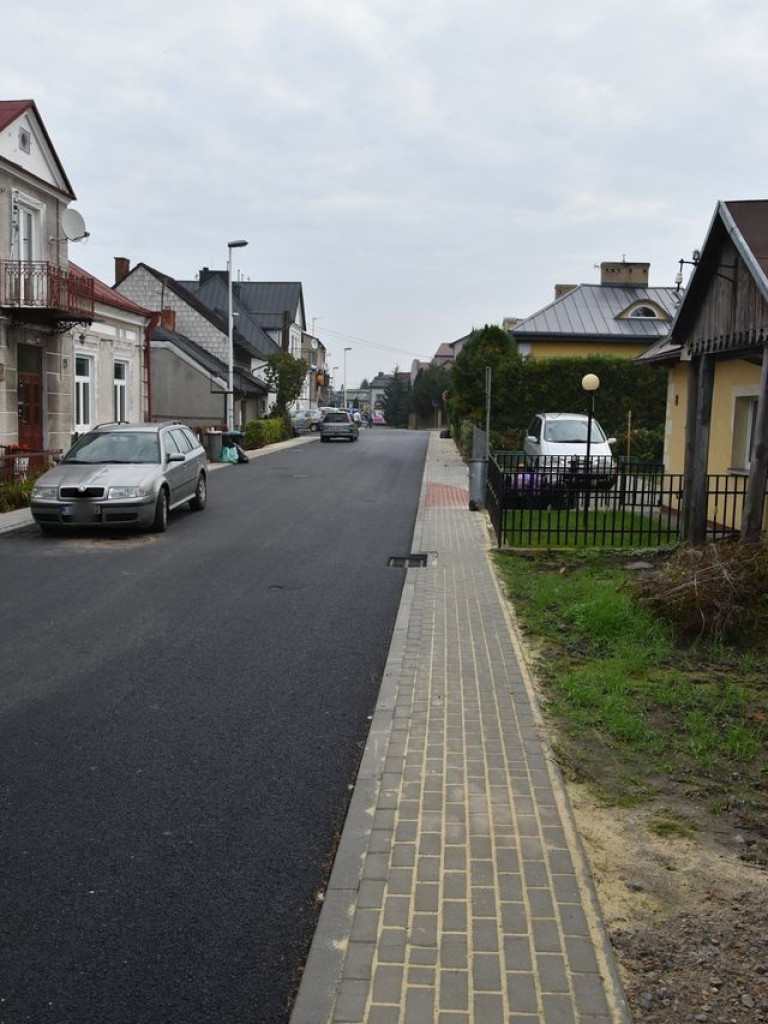 Hrubieszów: Przebudowa ulic Podzamcze i Wspólnej zakończona - ZDJĘCIA