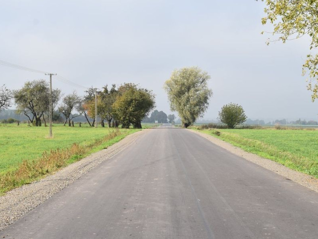 Zakończono remont drogi w Brodzicy - ZDJĘCIA