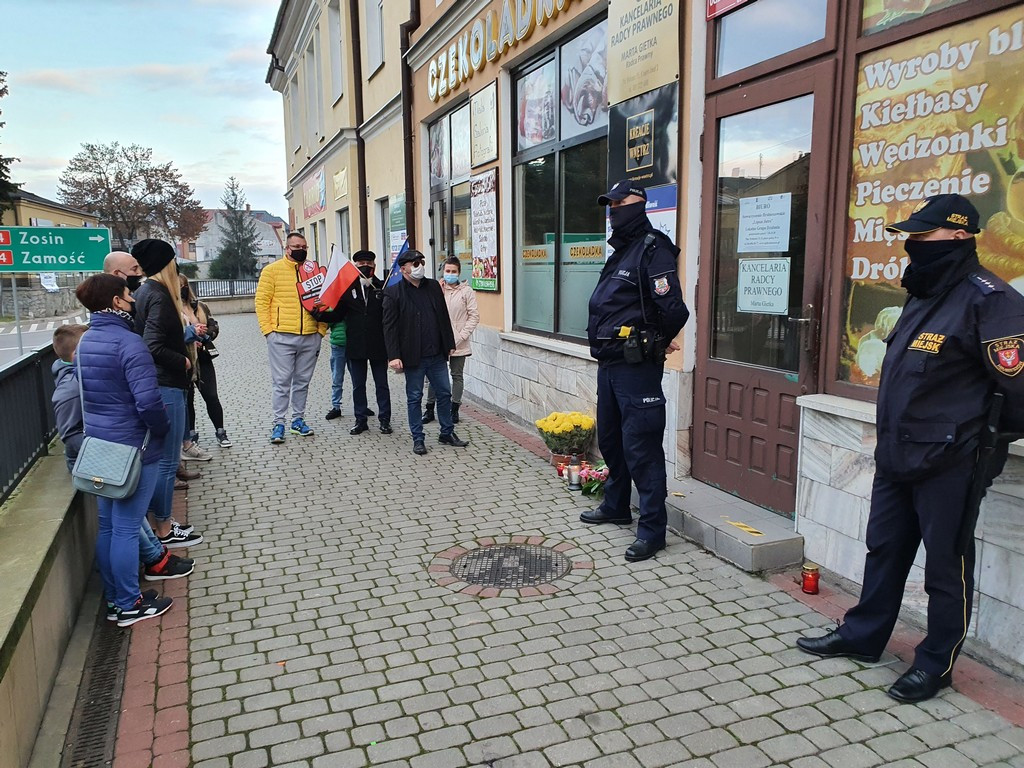 Hrubieszowskich protestów ciąg dalszy - ZDJĘCIA, WIDEO