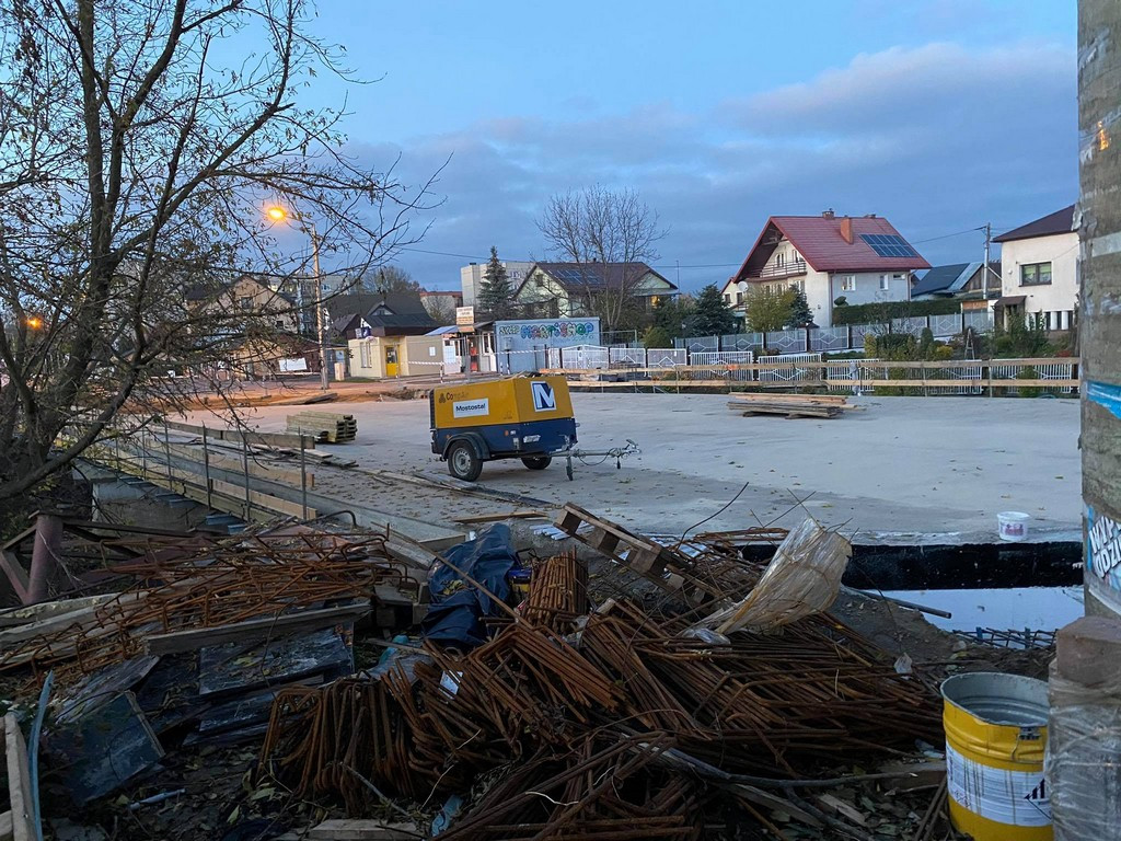 Hrubieszów: Postęp prac przy remoncie mostu na Ludnej - ZDJĘCIA