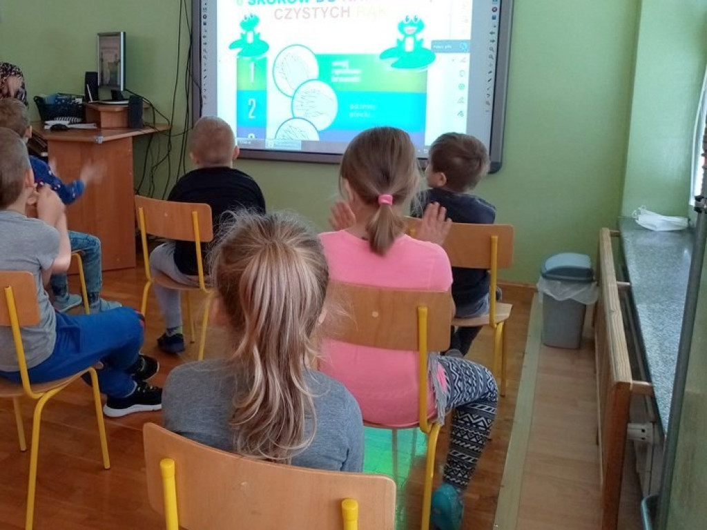 Przedszkole nr 2: Wirusa wygonimy, bo zdrowie cenimy