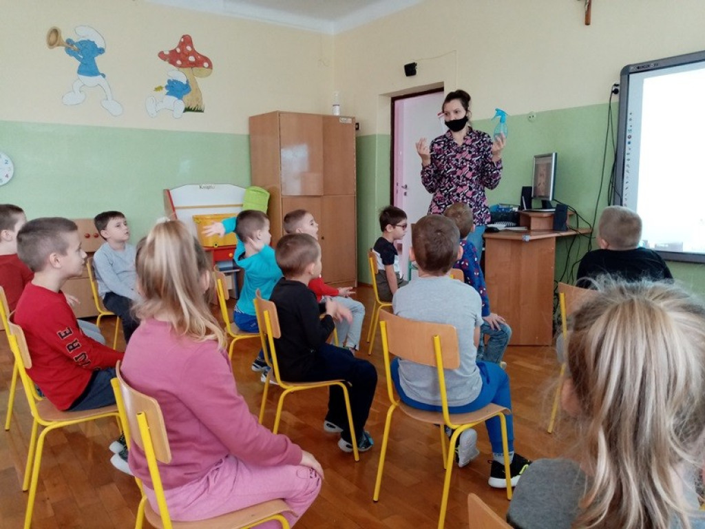 Przedszkole nr 2: Wirusa wygonimy, bo zdrowie cenimy