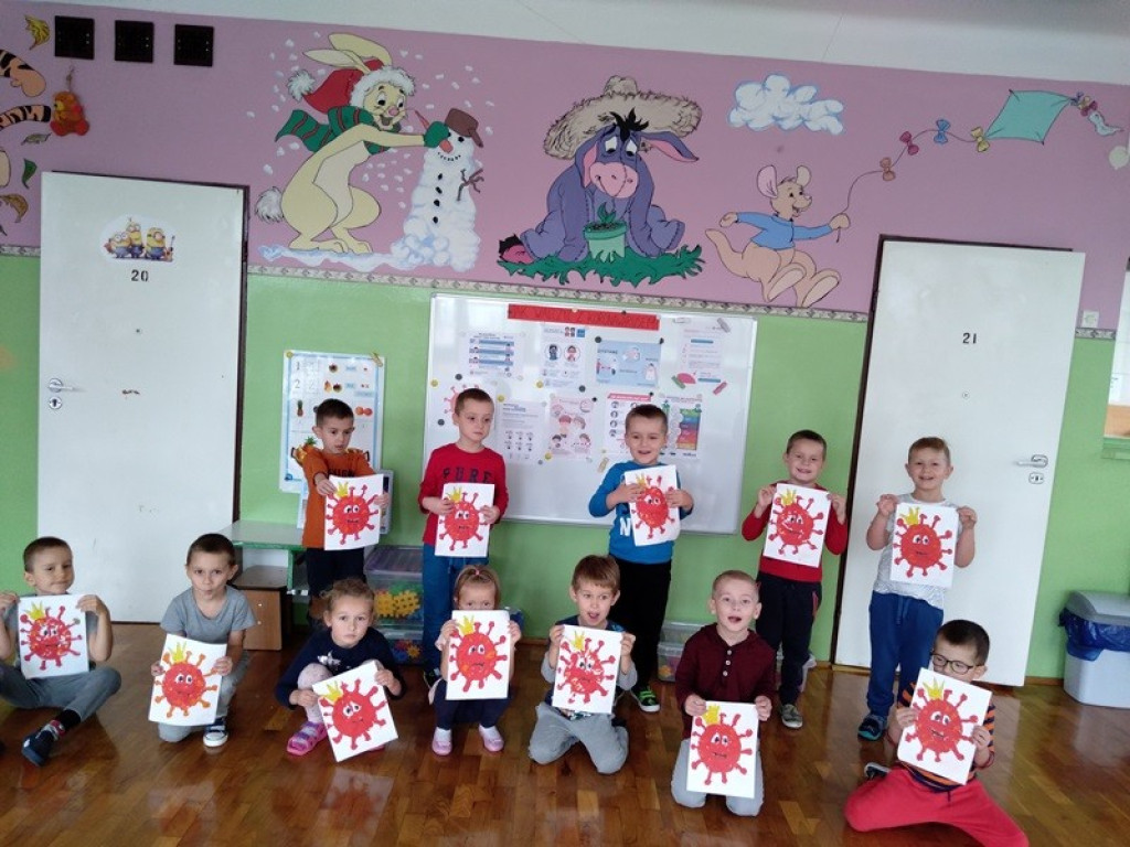Przedszkole nr 2: Wirusa wygonimy, bo zdrowie cenimy