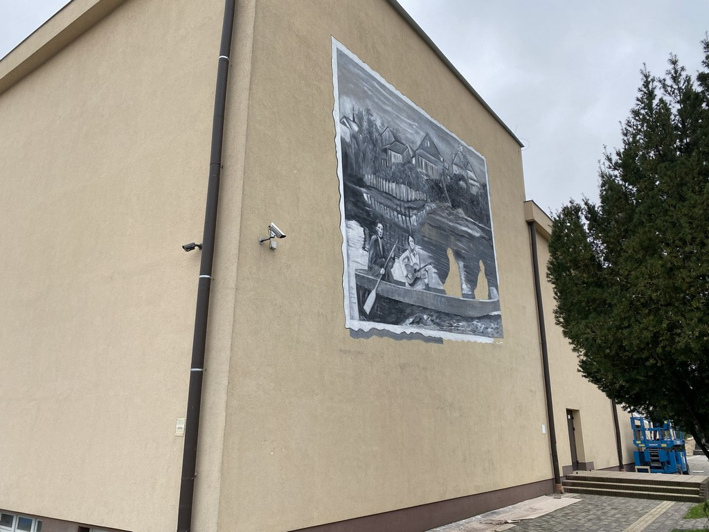 Powstaje pierwszy hrubieszowski mural - ZDJĘCIA