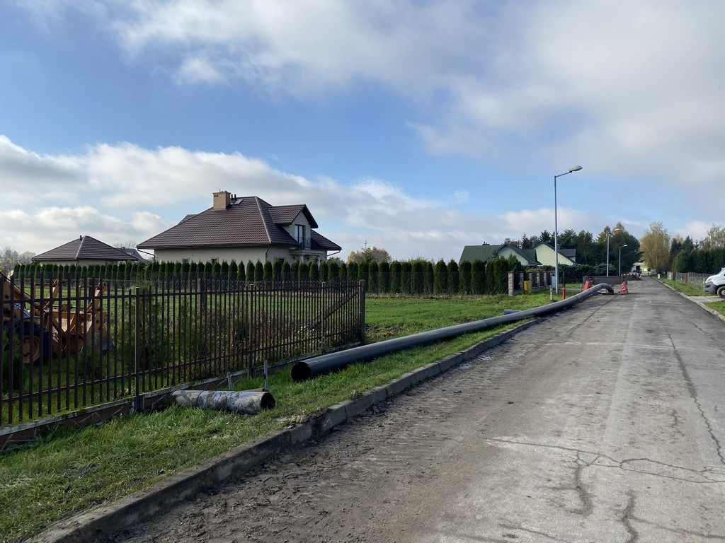 Hrubieszów: Budowa kanalizacji przy ul. Ogrodowej - ZDJĘCIA