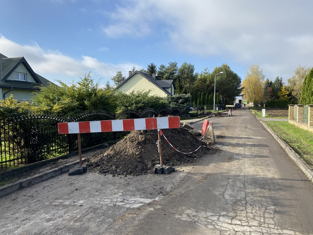 Hrubieszów: Budowa kanalizacji przy ul. Ogrodowej - ZDJĘCIA