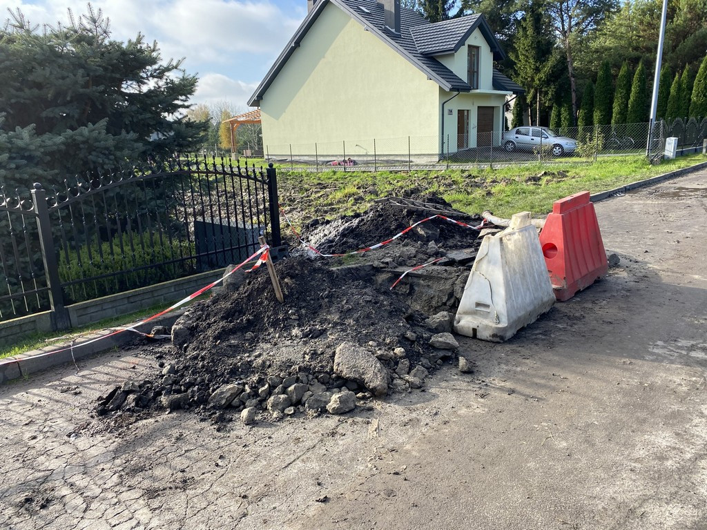 Hrubieszów: Budowa kanalizacji przy ul. Ogrodowej - ZDJĘCIA