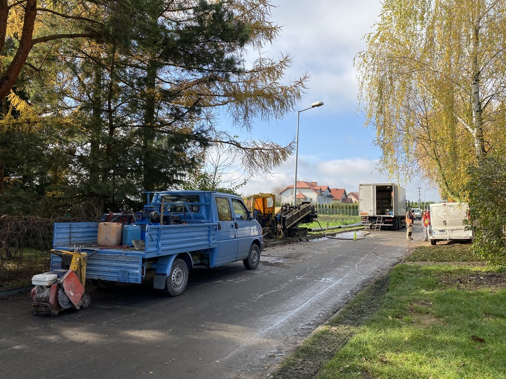 Hrubieszów: Budowa kanalizacji przy ul. Ogrodowej - ZDJĘCIA