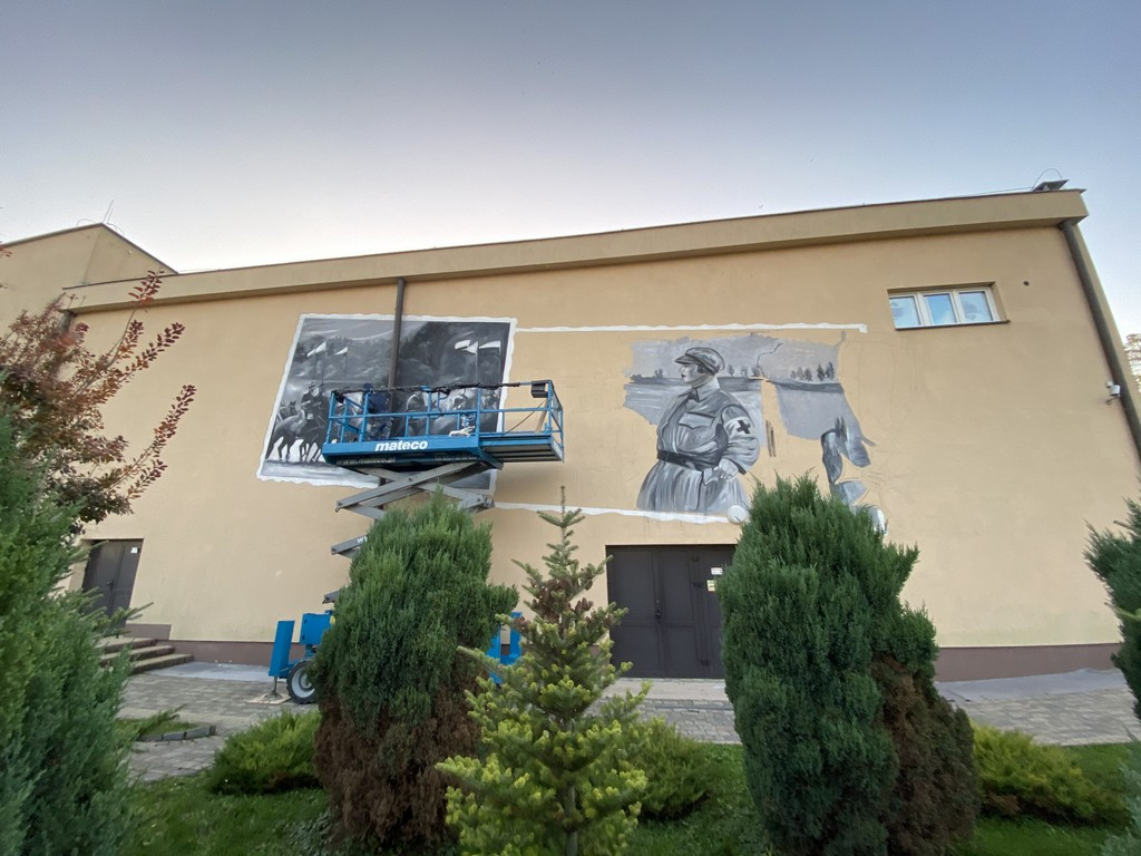 Hrubieszowski mural - ZDJĘCIA, WIDEO