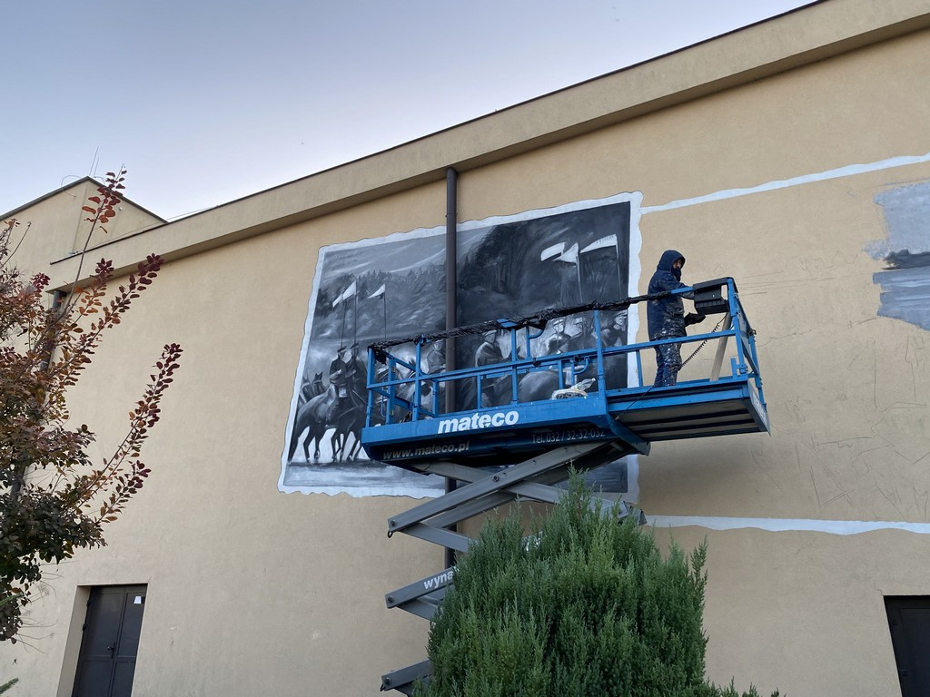 Hrubieszowski mural - ZDJĘCIA, WIDEO