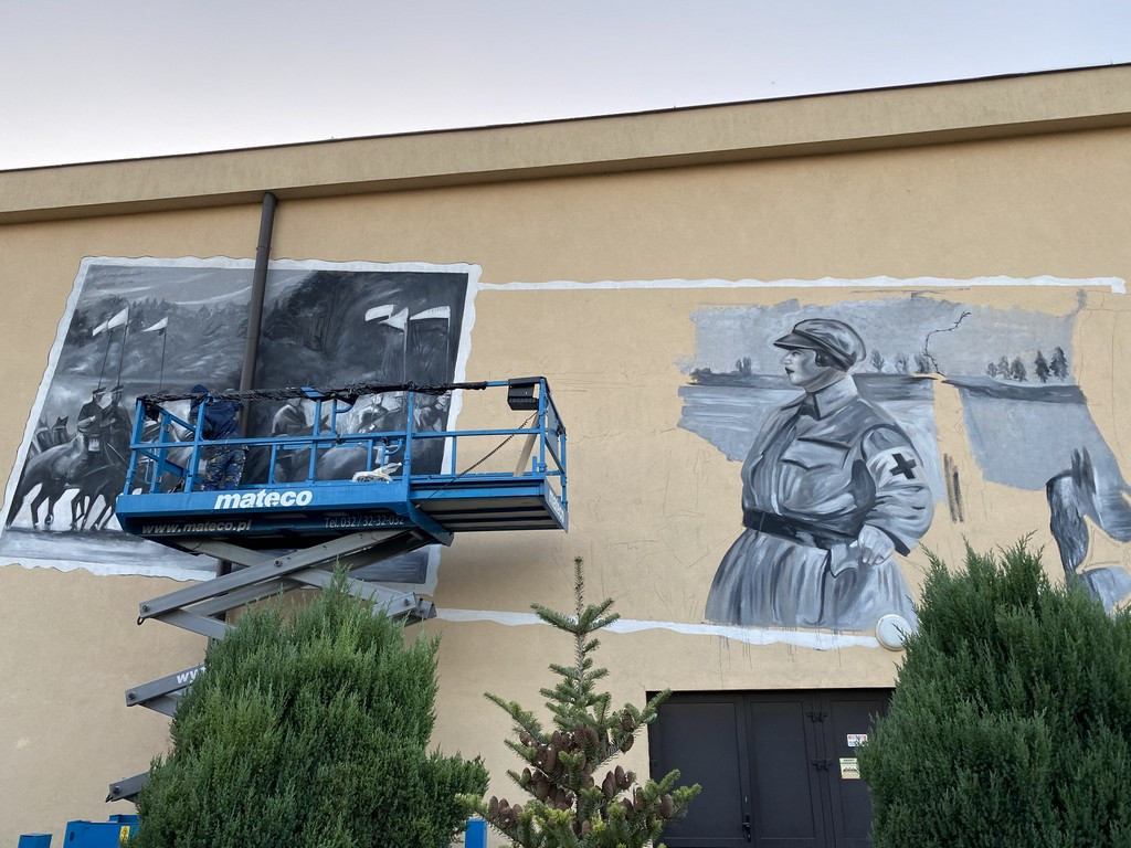 Hrubieszowski mural - ZDJĘCIA, WIDEO